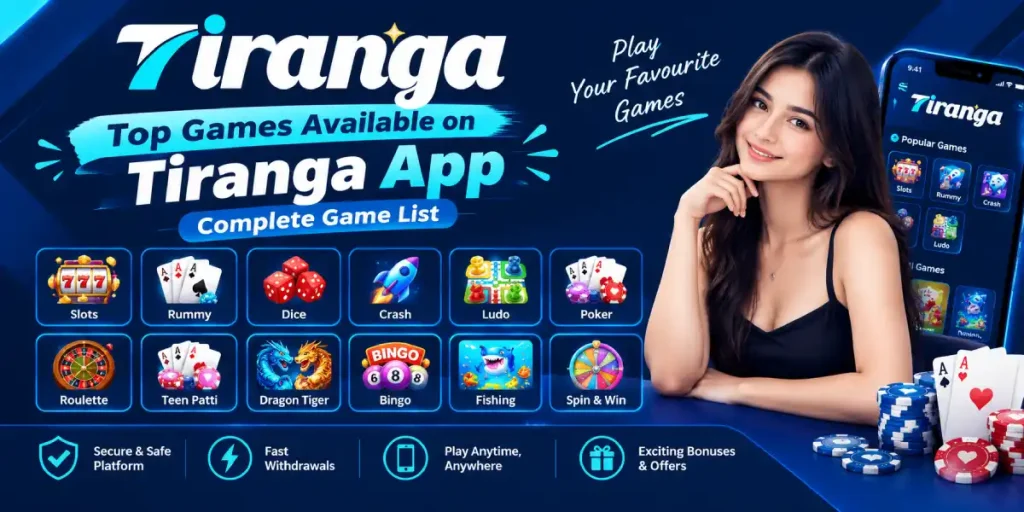 Top Games Available on Tiranga App